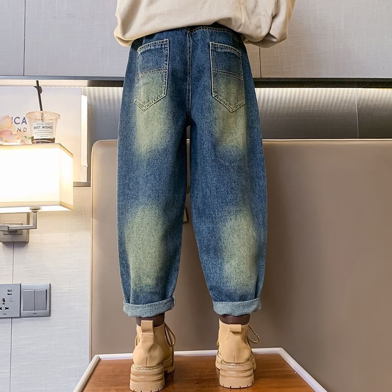 Dječje traperice za djevojčice 2023. Proljetni traper za djevojčice Harem hlače s manžetama Dječje duge hlače Odjeća za tinejdžere 12 14 godina