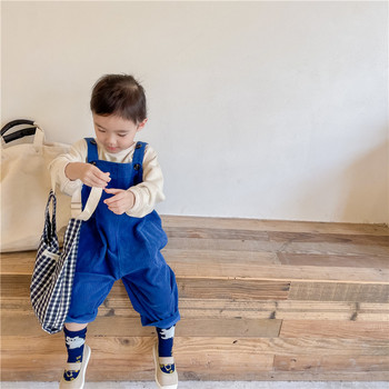 MILANCEL Детски дрехи Гащеризон от рипсено кадифе Гащеризон за момчета Пълни панталони за момичета