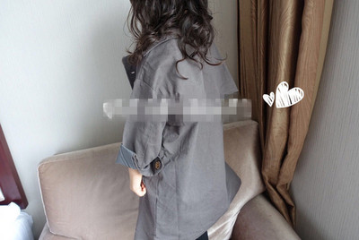 Κοριτσίστικο μπουφάν Κορεάτικο Long Paragraph Windbreaker 2023 Μόδα παλτό για άνοιξη και φθινόπωρο Παιδικό 3-8 ετών