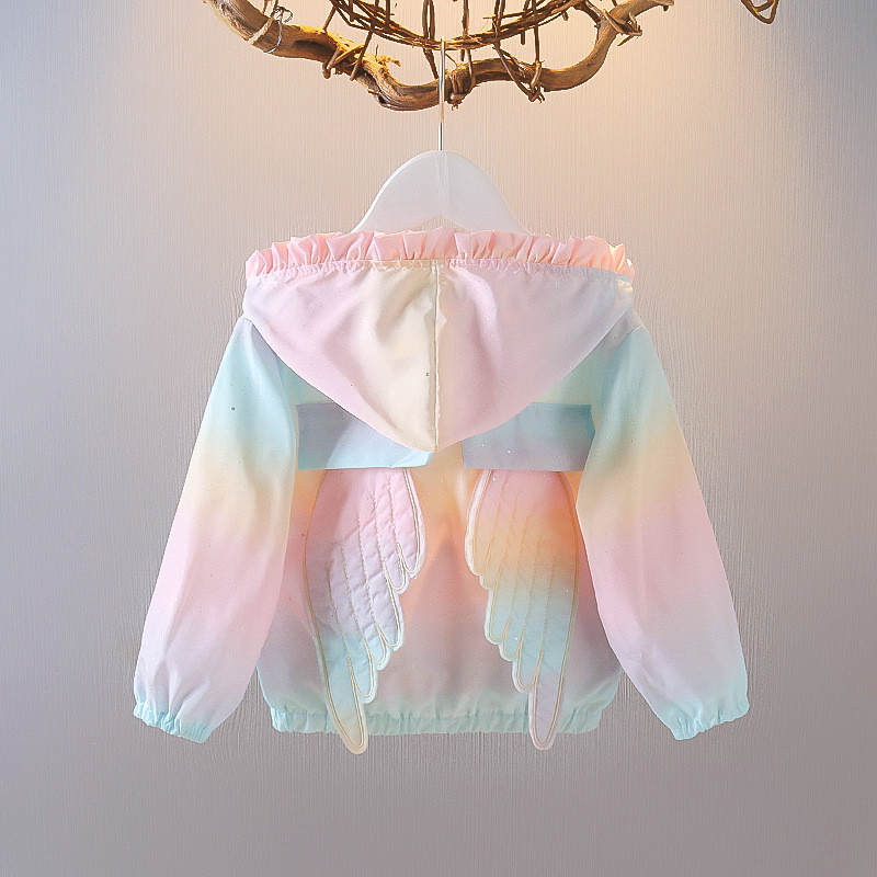 Палто за момичета Пролетно и есенно яке Ветровка Модна детска пролетна рокля В чужд стил Бебешко палто на принцеса Детско облекло