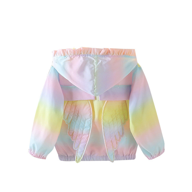 Палто за момичета Пролетно и есенно яке Ветровка Модна детска пролетна рокля В чужд стил Бебешко палто на принцеса Детско облекло