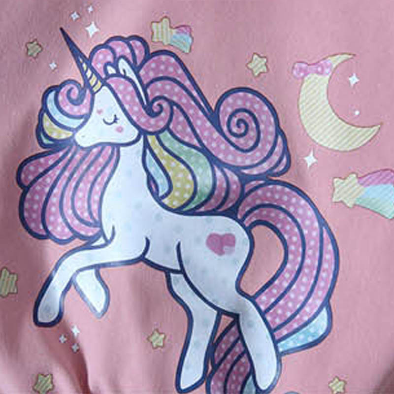 Якета за момичета Unicorn Пролетно водоустойчиво детско яке Ветровка Палто с качулка Ежедневни връхни дрехи за момичета Детски дрехи