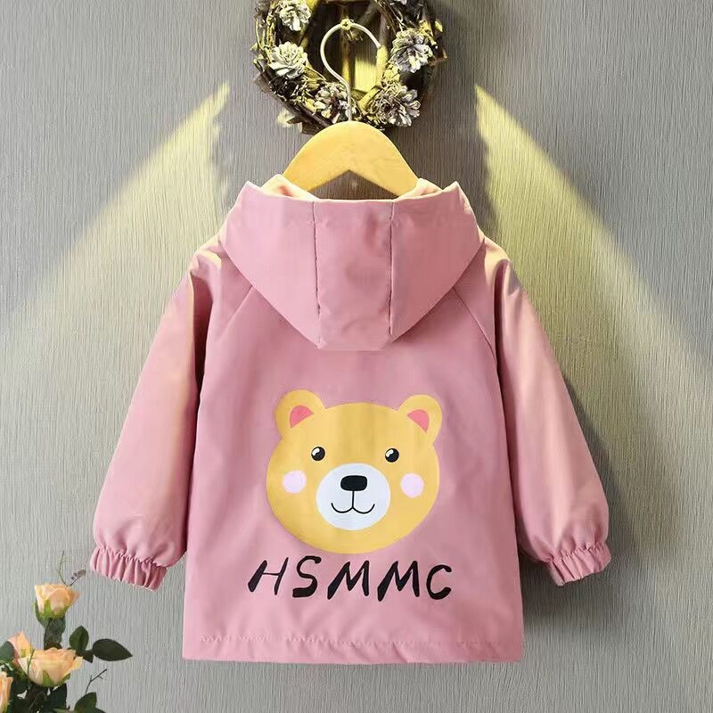 Mazu bērnu mēteļi jaciņas jakas jakas Vējjaka mazai meitenei Pavasaris Rudens Bērni Virsdrēbes Meiteņu dzimšanas dienas dāvana