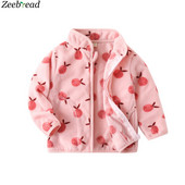 Zeebread 2-7T New Arrival Φρούτα Παιδικά Μπουφάν Παλτό Φερμουάρ Φθινοπωρινό νήπιο Αγόρια Κορίτσια Υπερβαίνουν μακρυμάνικα Παιδικά Μπουφάν