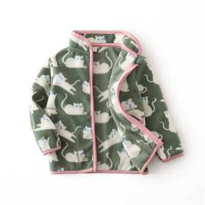 Zeebread 2-7T New Arrival Φρούτα Παιδικά Μπουφάν Παλτό Φερμουάρ Φθινοπωρινό νήπιο Αγόρια Κορίτσια Υπερβαίνουν μακρυμάνικα Παιδικά Μπουφάν
