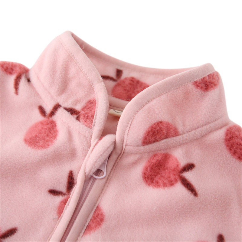 Zeebread 2-7T New Arrival Fruits Детски якета Палта с цип Есенни дрехи за малки деца Момчета Момичета Детски якета с дълъг ръкав