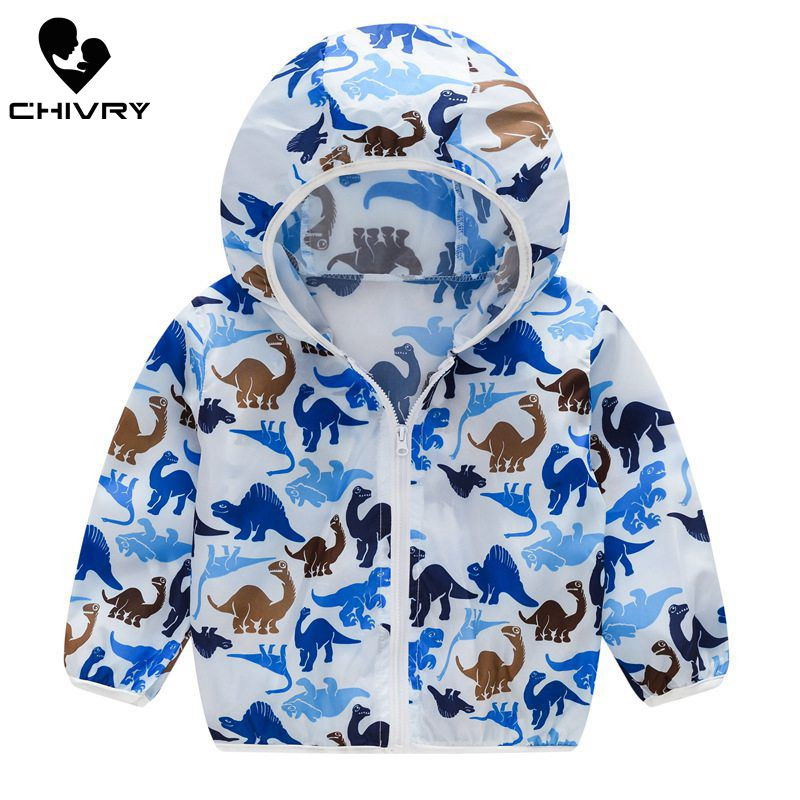 2022. Dječja odjeća Jakne za dječake Dječja kapuljača i patentni zatvarač Zaštita od sunca Dječji modni kaput s printom Vodootporne majice s kapuljačom za djevojčice