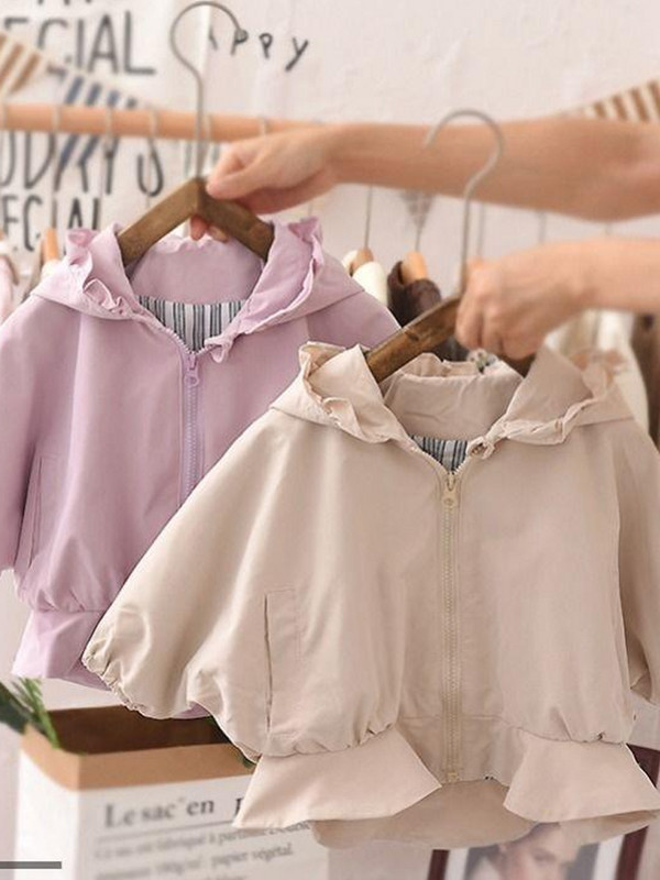 Бебешки палта Детски дрехи за момичета Пролетни и есенни дрехи Детско яке Яке за момиче Външни дрехи за деца