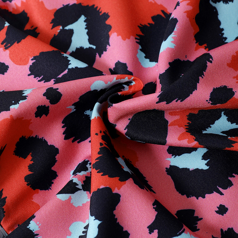 Бебешко лятно облекло, слинг, леопардов гащеризон, гащеризон с тиранти, бебешки момичета, детски панталон с презрамки без ръкави, модни тоалети