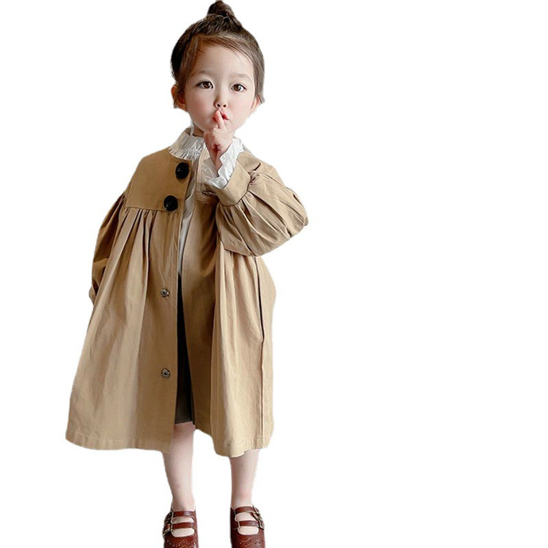 Εξωτερικό παλτό Σακάκι με λαιμόκοψη Ο γιακάς Μονό στήθος μονόχρωμο κανονικό βαμβάκι Νέα μόδα Απλή χαριτωμένα δροσερά κορίτσια άνοιξης φθινοπώρου