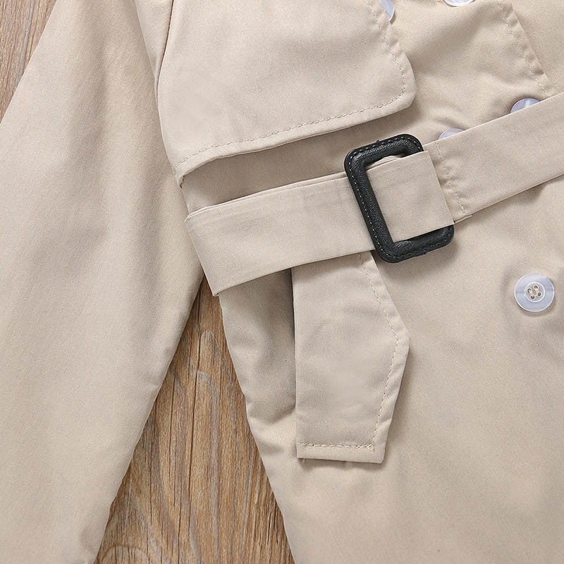 Παιδικά κορίτσια Άνοιξη Φθινόπωρο Κλασική καμπαρντίνα Παιδική Αντιανεμική Παιδική Παλτό 1 3 4 6 Ετών