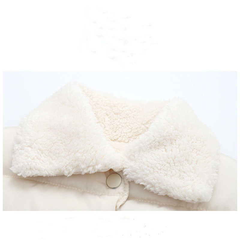 Παιδικό πουπουλένιο βαμβακερό γιλέκο Φλις με επένδυση για αγόρια και κορίτσια Βρεφικό γιλέκο Φθινοπωρινό Ζακέτα με πέτο χειμωνιάτικο