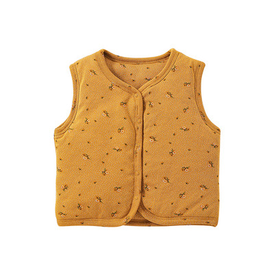 2023 Veste calde pentru bebeluși din bumbac pentru fete, băieți, cu imprimeu floral, cardigan pentru copii, haine de iarnă pentru sugari, vestă-jachetă, îmbrăcăminte pentru copii mici