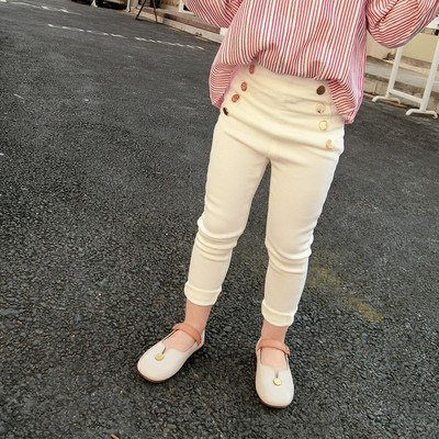 Pantaloni de jeans pentru fetiță, elastici, strânși, pentru bebeluși, copii mici, pantaloni de blugi, pantaloni de blugi pentru fetițe, pantaloni de blugi