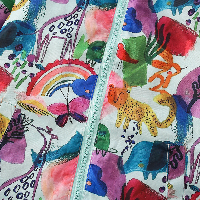 Little maven 2022 Бебешко яке за момичета Есенни и зимни красиви горнища с качулка с джоб за деца 2-8 години