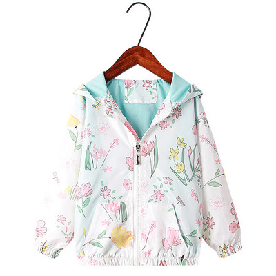 Little maven 2022 Baby Girls Jacket Coat Spring and Autumn Lovely Cartoon Animal Hoodie Μόδα για παιδιά 2-7 ετών