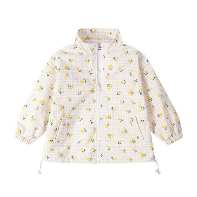 Little maven 2023 Baby Girls Jacket Coat Spring and Autumn outwear Tops Casual Clothes Pretty for Παιδιά 2-7 ετών