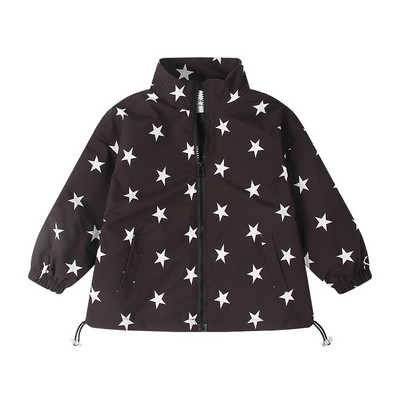 Little maven 2023 Baby Girls Jacket Coat Spring and Autumn outwear Tops Casual Clothes Pretty for Παιδιά 2-7 ετών
