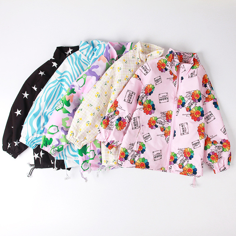 Little maven 2023 Jakna za djevojčice Kaput Proljetna i jesenska gornja odjeća Topovi Ležerna odjeća Lijepa za djecu 2-7 godina