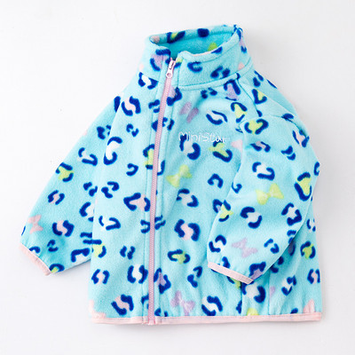 Little maven 2023 Baby Girls Teenagers Φθινοπωρινά καθημερινά ρούχα Fleece Ζεστό παλτό Υπέροχα Παιδικά Ενδύματα Απαλά και Άνετα για Παιδιά