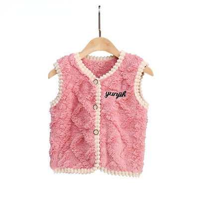 Αμάνικο Fleece παιδικό γιλέκο για κορίτσια Γιλέκο νήπιο Βελούδινο γιλέκο για κορίτσι Βρεφικό Ζεστό γιλέκο Παιδικό χειμωνιάτικο μπουφάν Παιδικά ρούχα