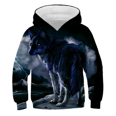 2023 Νέο Animal Cat Hoodie Άνοιξη Υπέροχο μακρυμάνικο αγόρι για κορίτσι Casual Loose μπλουζάκι για παιδιά 4 5 6 7 8 9-14 ετών Hoodie Hoodie
