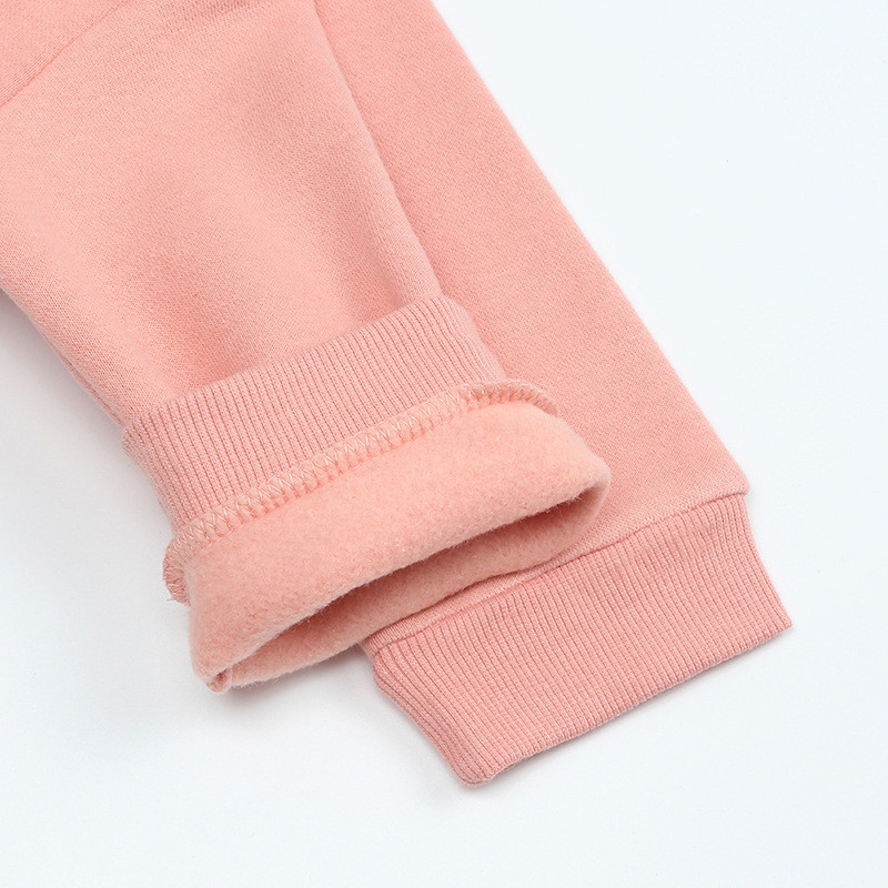 Детски дрехи Момичета Суичъри Суичъри Есен Зима Полар Анцуг Пуловер с качулка Бебешки горнища Vetement Enfant Fille