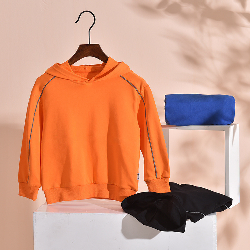 Детски качулки 2023 Зимни дрехи Момчета Момичета Суичъри с качулка Модни райета Свободен джъмпер с дълъг ръкав Детски пуловер