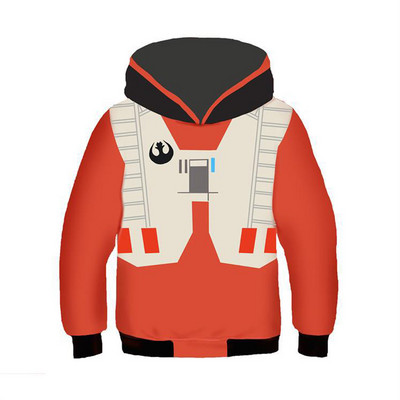 2022 New Kids War Of Star Black Knight Vader Hooded Luke Fancy Clothes White Storm Trooper 3D Print Κοστούμια Νέο σετ ρόλων ταινίας