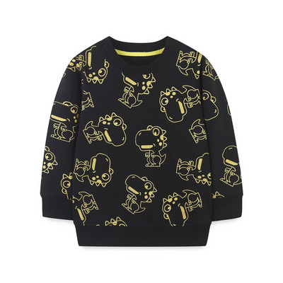 Little maven Child Boys Φούτερ Cartoon Dinosaur print Boys μακρυμάνικο για 7 χρονών Παιδικά ρούχα Φθινοπωρινά παιδικά πουκάμισα