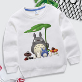 Γιαπωνέζικα Anime Παιδικά Ρούχα Κορίτσια Spirited Away Hoodie Cartoon Totoro Φούτερ Αστεία γραφικά Miyazaki Hayao πουλόβερ για αγόρια