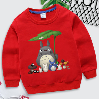 Γιαπωνέζικα Anime Παιδικά Ρούχα Κορίτσια Spirited Away Hoodie Cartoon Totoro Φούτερ Αστεία γραφικά Miyazaki Hayao πουλόβερ για αγόρια