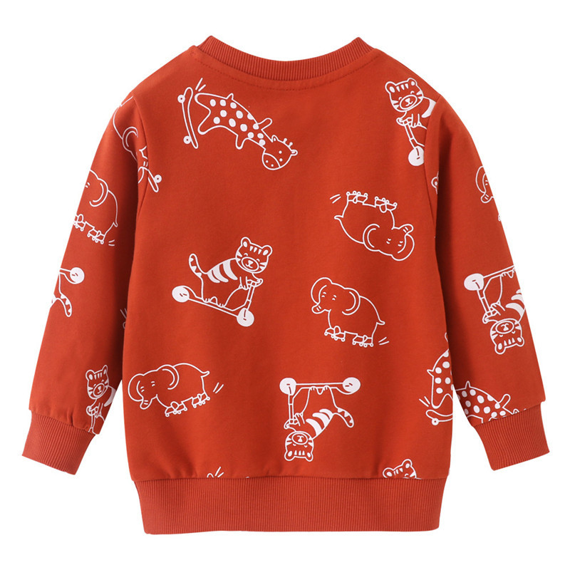 Jumping Meters Ново пристигане Анимационни детски суичъри Памучни есенни пролетни детски дрехи Горещи продавани детски костюми с качулка