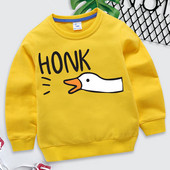 Harajuku Animal Goose Παιδικά Ρούχα Goose Honk Φούτερ Βίντεο Παιχνίδι Y2k Streetwear Girls Cartoon Hoodie Funny Goose Ρούχα για αγόρια