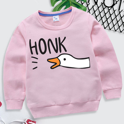 Harajuku Animal Goose Παιδικά Ρούχα Goose Honk Φούτερ Βίντεο Παιχνίδι Y2k Streetwear Girls Cartoon Hoodie Funny Goose Ρούχα για αγόρια