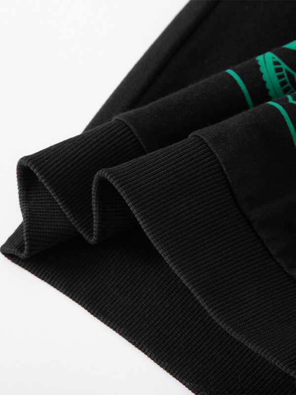 LJMOFA Kids Hoodie Креативен дизайн Детски дрехи Есен Китайски лъвски танц Бебешки пуловер Cool Casual Boy Streetwear Горнища D177