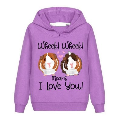 Ινδικό χοιρίδιο Fun Hoodies Παιδικά Φούτερ Φούτερ για αγόρια Κορίτσια Καλοκαιρινό παλτό Παιδικό Μακρυμάνικο Αγόρια Ρούχα Casual με σχέδια ζώων