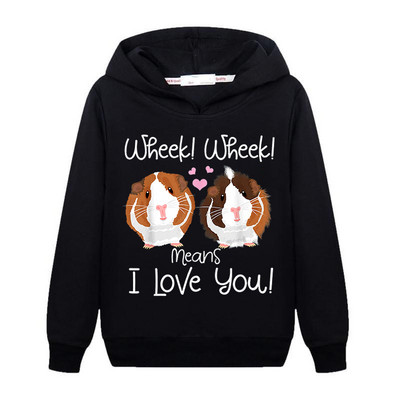 Ινδικό χοιρίδιο Fun Hoodies Παιδικά Φούτερ Φούτερ για αγόρια Κορίτσια Καλοκαιρινό παλτό Παιδικό Μακρυμάνικο Αγόρια Ρούχα Casual με σχέδια ζώων