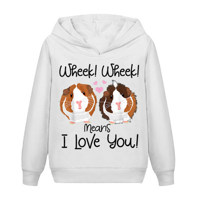 Ινδικό χοιρίδιο Fun Hoodies Παιδικά Φούτερ Φούτερ για αγόρια Κορίτσια Καλοκαιρινό παλτό Παιδικό Μακρυμάνικο Αγόρια Ρούχα Casual με σχέδια ζώων