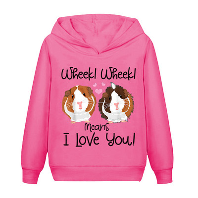 Ινδικό χοιρίδιο Fun Hoodies Παιδικά Φούτερ Φούτερ για αγόρια Κορίτσια Καλοκαιρινό παλτό Παιδικό Μακρυμάνικο Αγόρια Ρούχα Casual με σχέδια ζώων