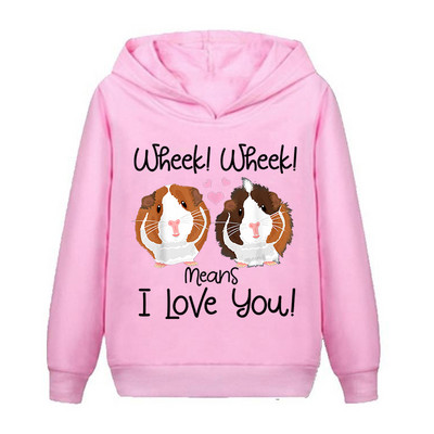 Ινδικό χοιρίδιο Fun Hoodies Παιδικά Φούτερ Φούτερ για αγόρια Κορίτσια Καλοκαιρινό παλτό Παιδικό Μακρυμάνικο Αγόρια Ρούχα Casual με σχέδια ζώων