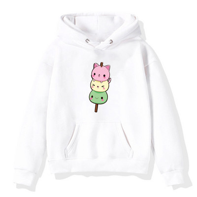 Panda Cartoon Hoodies Παιδικά Αγόρια Κοριτσίστικα Φούτερ Bubble Tea Print Παιδική φόρμα Fleece Φούτερ Μπουφάν Μικρό Φούτερ