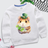 Patrick Animal Print Παιδικά Φούτερ Αγόρια Κορίτσια Casual Hoodies Cartoon Animal Guinea Pig Παιδικά ρούχα μόδας κουκούλες