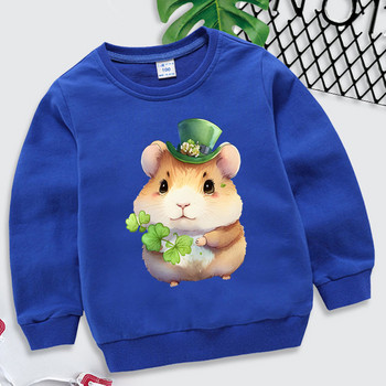 Patrick Animal Print Παιδικά Φούτερ Αγόρια Κορίτσια Casual Hoodies Cartoon Animal Guinea Pig Παιδικά ρούχα μόδας κουκούλες