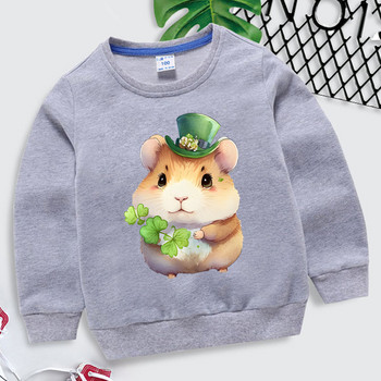 Patrick Animal Print Παιδικά Φούτερ Αγόρια Κορίτσια Casual Hoodies Cartoon Animal Guinea Pig Παιδικά ρούχα μόδας κουκούλες