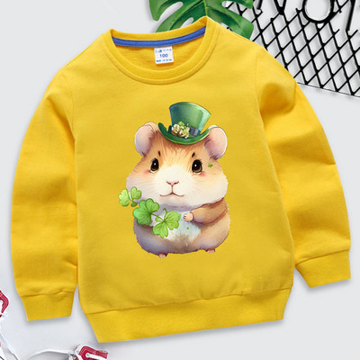 Patrick Animal Print Παιδικά Φούτερ Αγόρια Κορίτσια Casual Hoodies Cartoon Animal Guinea Pig Παιδικά ρούχα μόδας κουκούλες
