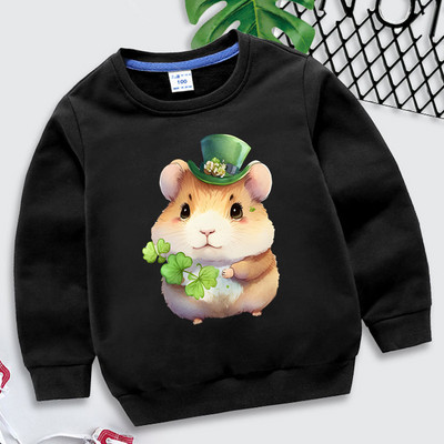 Patrick Animal Print Παιδικά Φούτερ Αγόρια Κορίτσια Casual Hoodies Cartoon Animal Guinea Pig Παιδικά ρούχα μόδας κουκούλες