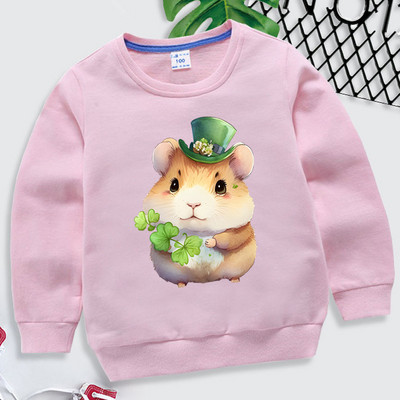 Patrick Animal Print Παιδικά Φούτερ Αγόρια Κορίτσια Casual Hoodies Cartoon Animal Guinea Pig Παιδικά ρούχα μόδας κουκούλες