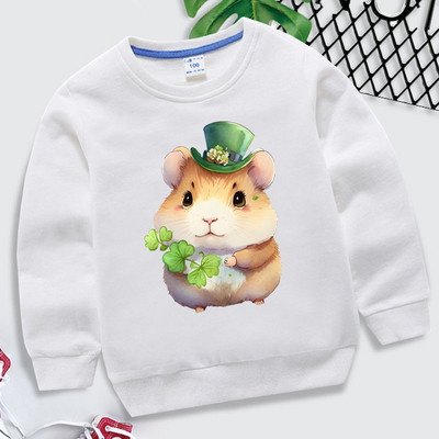 Patrick Animal Print Παιδικά Φούτερ Αγόρια Κορίτσια Casual Hoodies Cartoon Animal Guinea Pig Παιδικά ρούχα μόδας κουκούλες