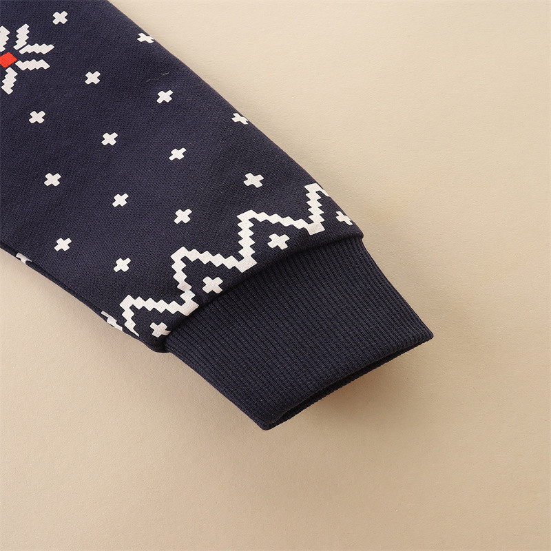 Jumping Meters 2-7T Коледни суичъри с дълъг ръкав за момичета Памучни празнични новогодишни ризи с качулка за малки деца Бебешки дрехи Деца